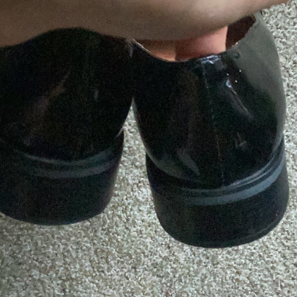 Jeffrey Campbell Black Patent Tassel Loafers - Women - Picture 9 of 10